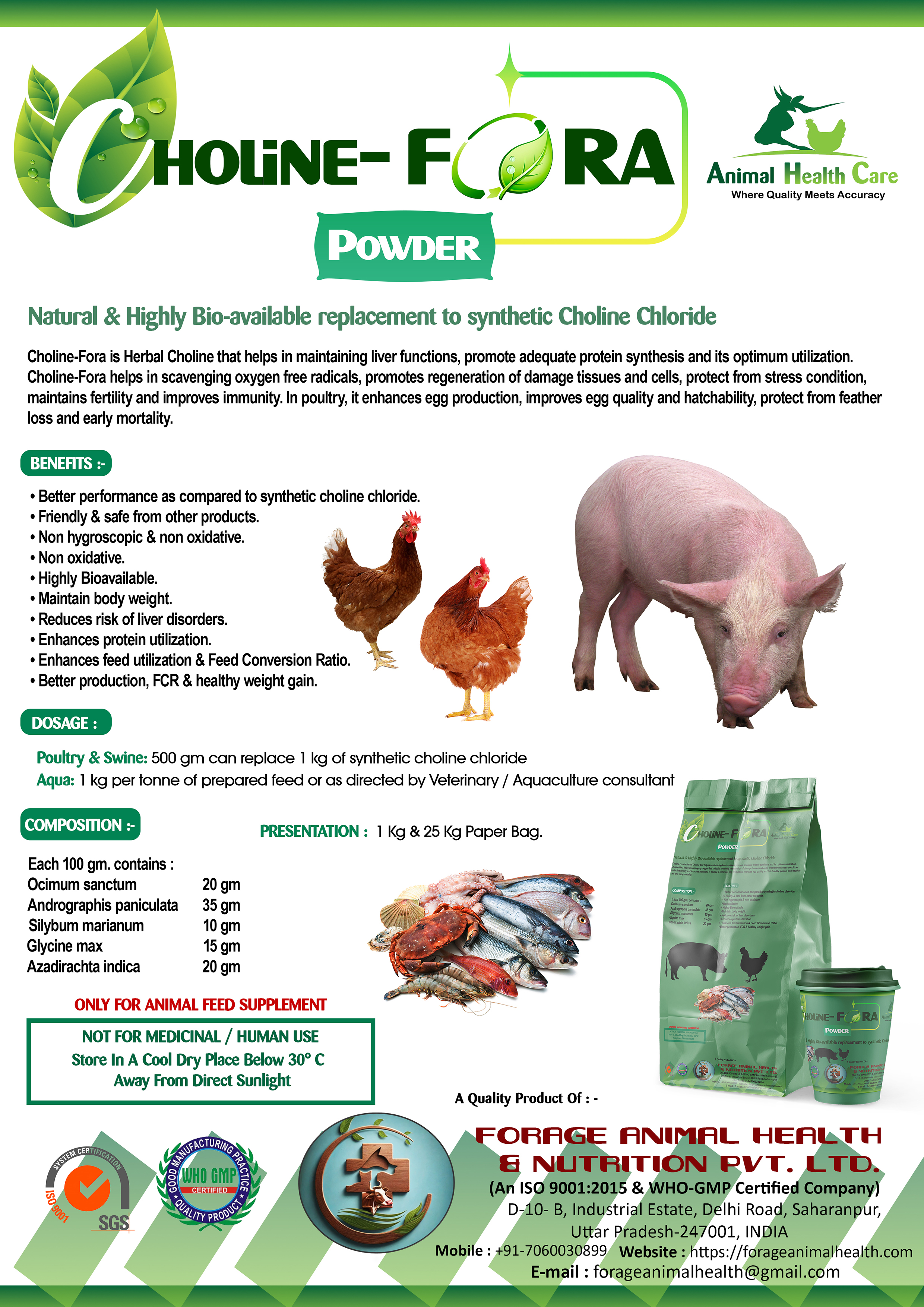 CHOLINE FORA CHOLINE FORA