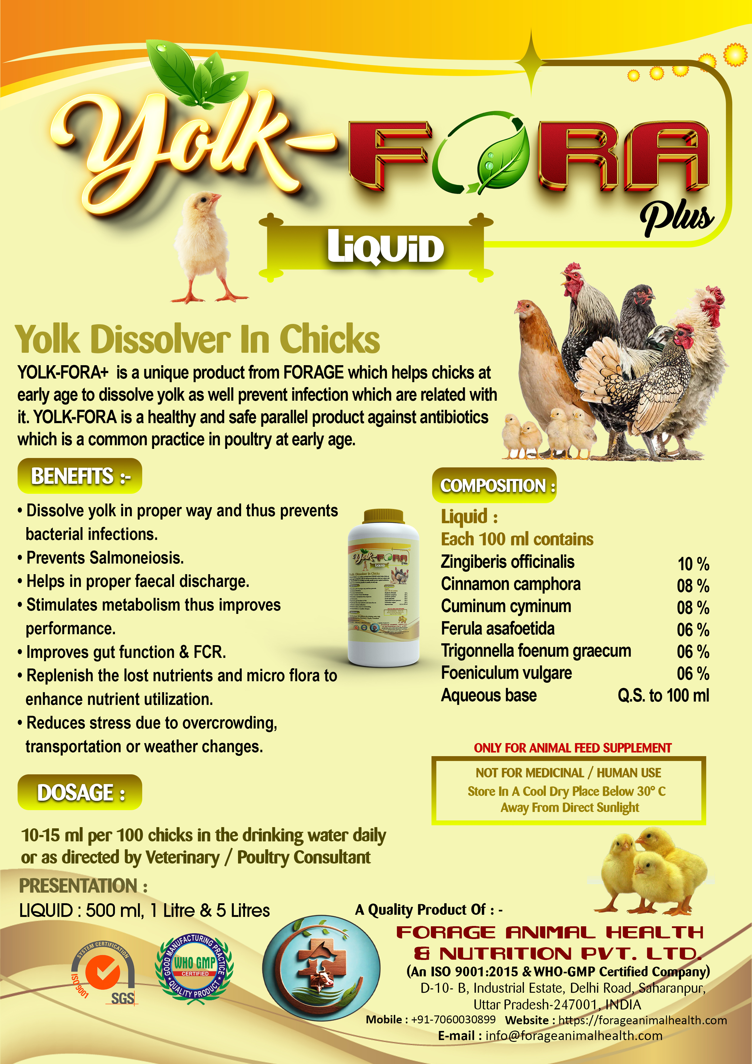 YOLK-FORA+ YOLK-FORA+